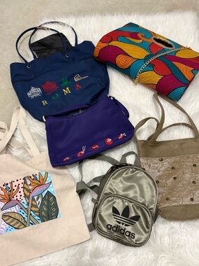 Mixed Lot of Purses Totes Mini Backpack